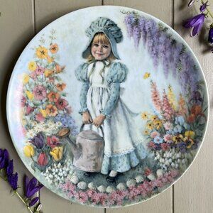 Mary Mary Mother Goose Collector Plate Reco John McClelland
